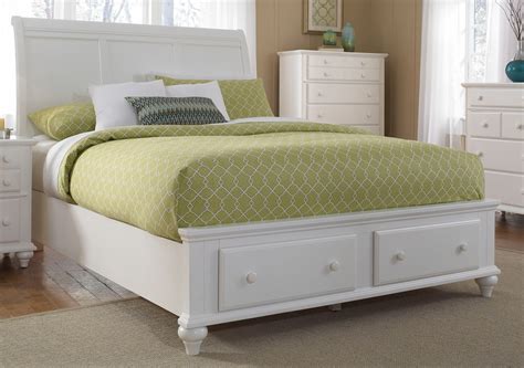 For certain bed frames, we also have full, twin, and twin xl sizes. Hayden Place White Queen Storage Sleigh Bed from Broyhill (4649-270-273-470) | Coleman Furniture