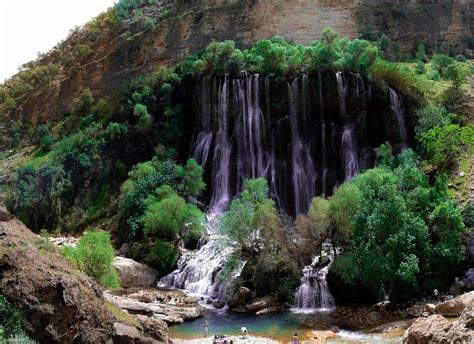 Uncovering Beauty Of Iran Waterfall Beautiful Scenery Pictures