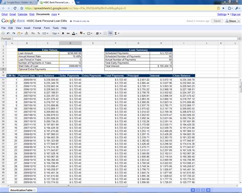 Mortgage Spreadsheet With Regard To Amortization Schedule Excel Free