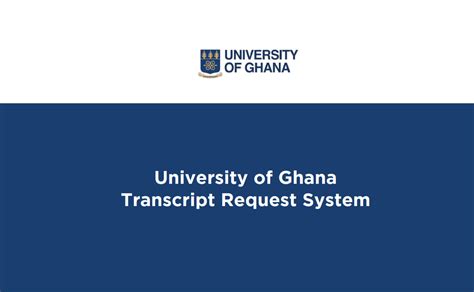 Cost Of University Of Ghana Transcripts