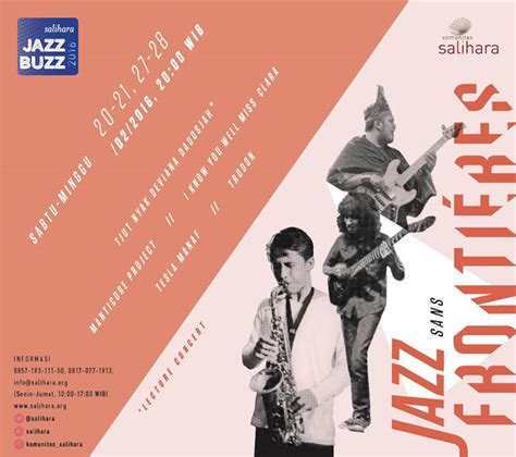 Salihara Jazz Buzz Whiteboard Journal