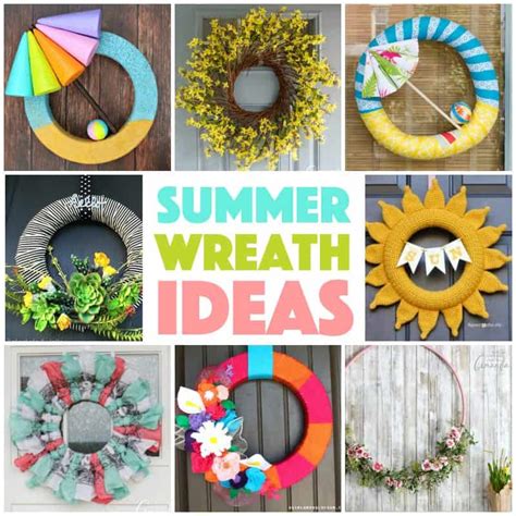 Diy Summer Wreaths 20 Beautiful Statement Wreaths For Summer