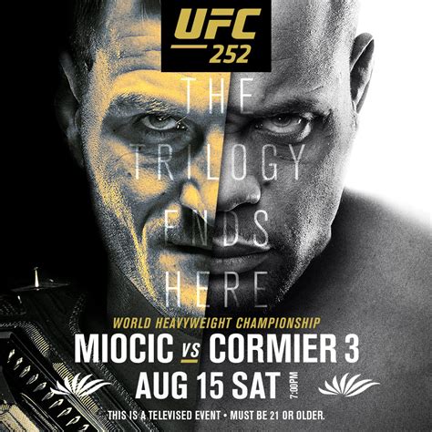 How to watch ufc live stream at no costs: UFC 252 Stipe VS Cormier FREE LIVE STARTS @ 7ET ...