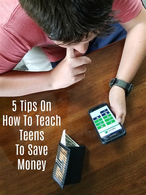 5 Tips On How To Teach Teens To Save Money Parenting Saving Money