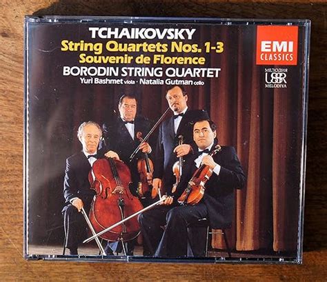 Tchaikovsky String Quartets Nos 1 3 Streichquartette Borodin