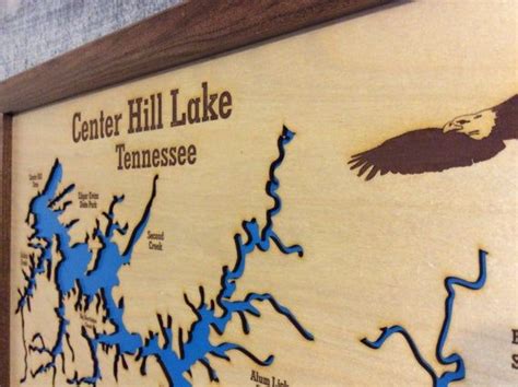 Center Hill Lake Map Tennessee Lincoln Park Chicago Map
