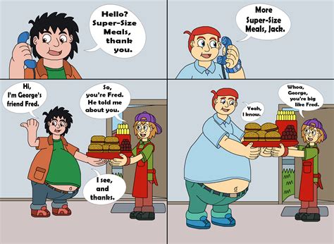 Fred And George Getting Fatter 07 By Mcsaurus On Deviantart