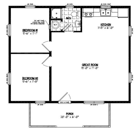24 X 30 Floor Plans With Loft Floorplansclick