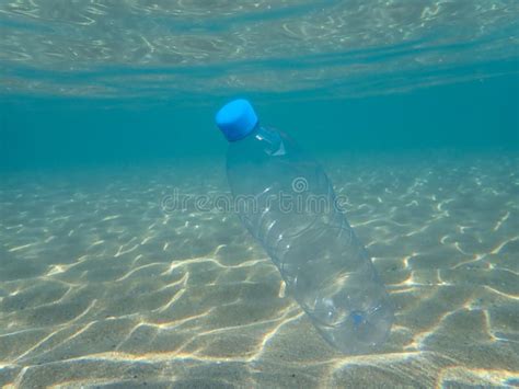 Plastic Bottle In Waterocean Pollution Problem Plastic Bottles In The