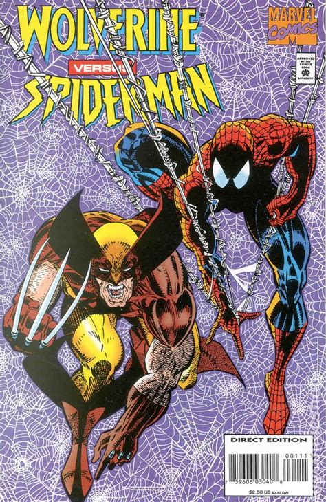 Spiderman Vs Wolverine Comic Book Kahoonica