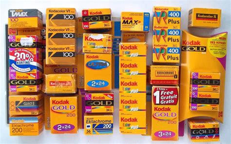 35 X 35 Kodak Film Boxes With 35 Rolls Of 35mm Film For F Flickr