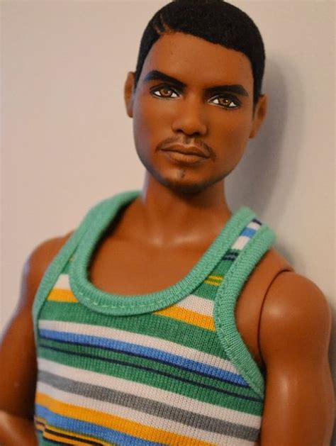 Black Male Fashion Doll With Beard Barbie Y Ken Ken Doll African