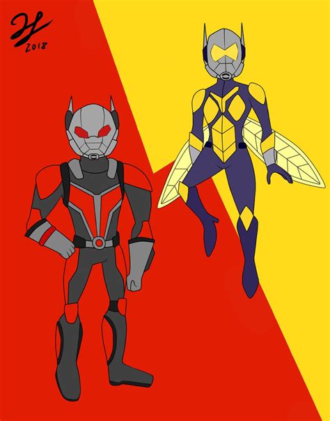 Ant Man And The Wasp Wallpaper Ant Man And The Wasp By Pandakillergao