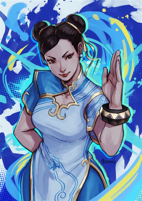 Chun Li Capcom Street Fighter Street Fighter 6 Highres 1girl Alterity Arm Behind Back