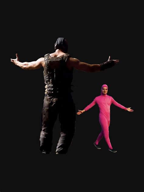 Bane Vs Pink Guy Meme Transparent T Shirt By Goath Redbubble
