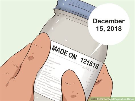 easy ways to read expiration dates 8 steps with pictures