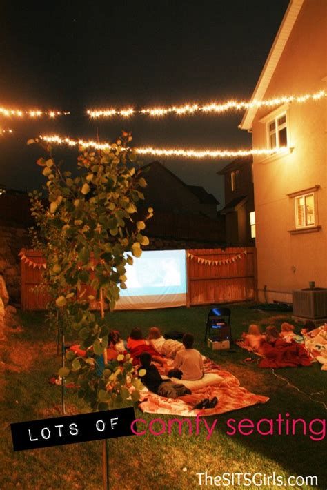 Backyard Movie Night Diy Party Movie Night Ideas Backyard Designs
