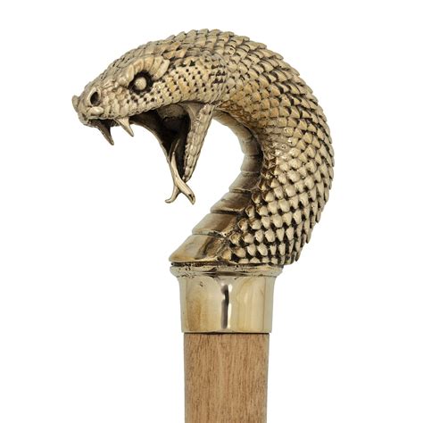 Skeleteen King Cobra Pimp Cane Egyptian Style Staff Or Scepter For