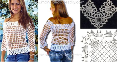 Como Hacer Una Blusa Tejida Facil Con Video Tutorial ⋆ Manualidades Y