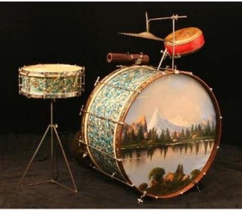 Pin By Sean R Ward On Paintings Vintage Drums Drums Art Drum And Bass