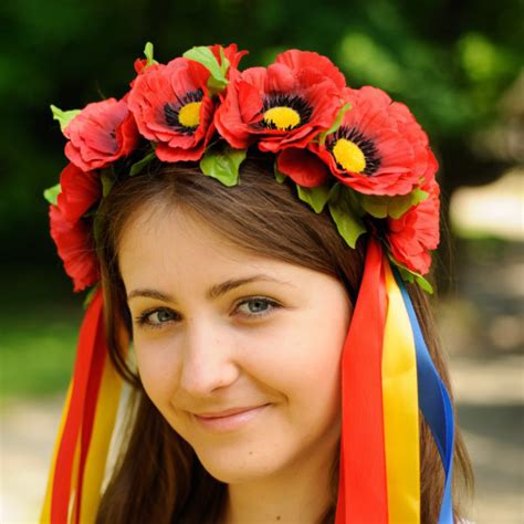 Wreath Headdress Ukrainian Vinok Ukraine Flowers Ukrainian Wreath