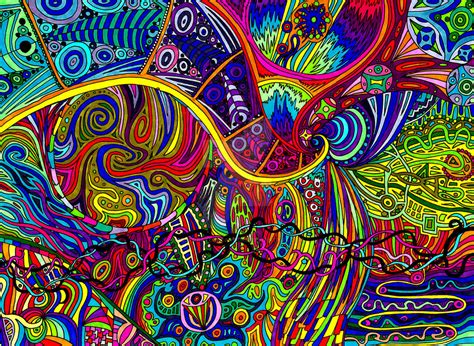 Abstract Psychedelic Colourful238 By Abstractendeavours On Deviantart