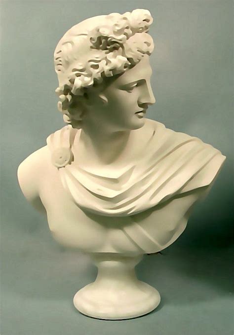 Apollo Bust Greek Statues Roman Sculpture Marble Sculpture