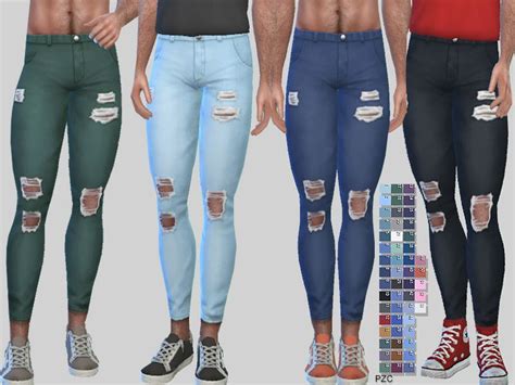Available In 53 Colors Found In Tsr Category Sims 4 Male Everyday