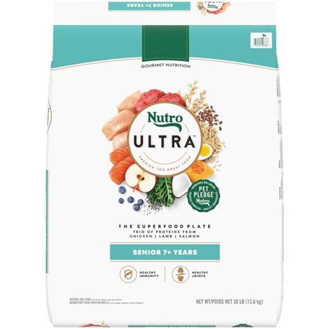 Nutro Ultra Senior Dry Dog Food 30 Lb Bag