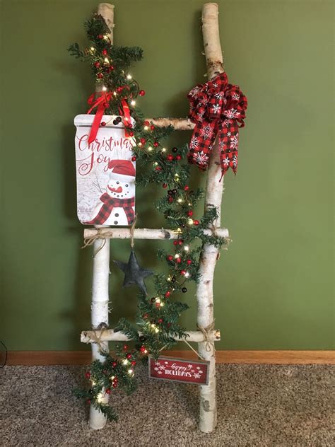 Pin By Janis Erdman On Christmas Ladder Decor Decor Home Decor