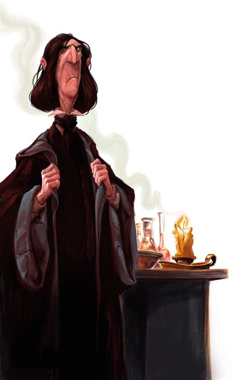 Harry Potter Illustrations Snape