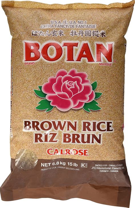 Botan Calrose Brown Rice 68kg Amazonca Grocery And Gourmet Food