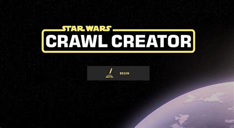 Create Your Own Star Wars Opening Crawl Thanks To Disney