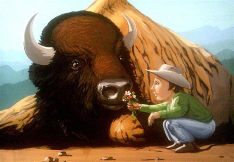 Making Friends Painting By David Larcom Fine Art America