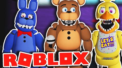 These Are The New Animatronics Roblox Fnaf Fredbears Mega Roleplay
