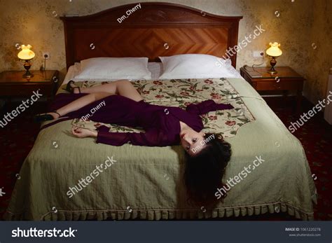 Noir Film Sexual Woman Being Strangled写真素材 Shutterstock