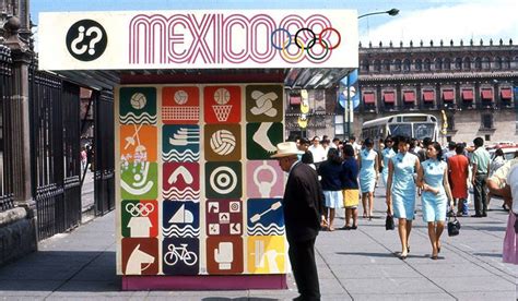 Imagenes del logotipo del 68 de los juegos olímpicos. Celebran 50 años de los Juegos Olímpicos México 68 ...