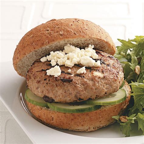 Healthy Turkey Burgers For Two Recipe Taste Of Home