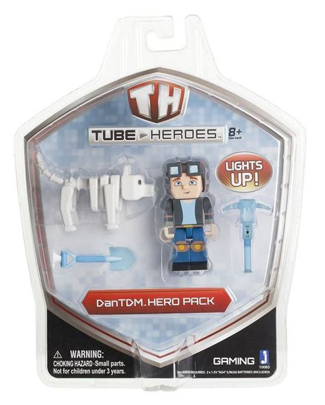 Tube Heroes Tdm Hero Pack Toys And Games Dantdm Hero Packing