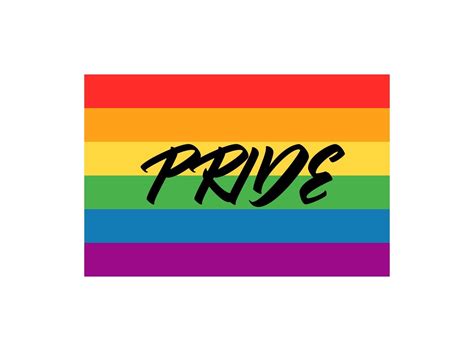 Cita O De Orgulho Bandeira Do Arco Ris Lgbt De Gays L Sbicas
