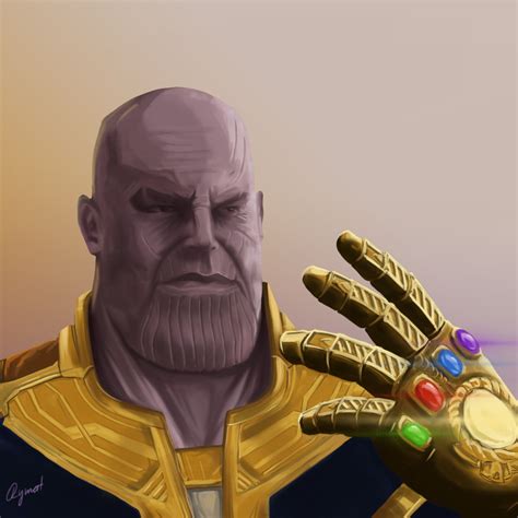 2048x2048 Thanos With Gauntlet Artwork Ipad Air Hd 4k Wallpapers