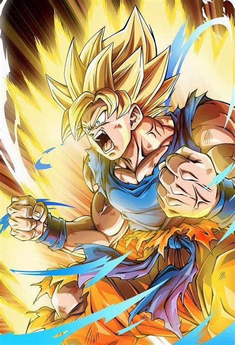 Goku (super saiyan)'s stats from dragon ball fighterz's official website. Goku Super Saiyan powering up | Dragon ball z, Dragon ball