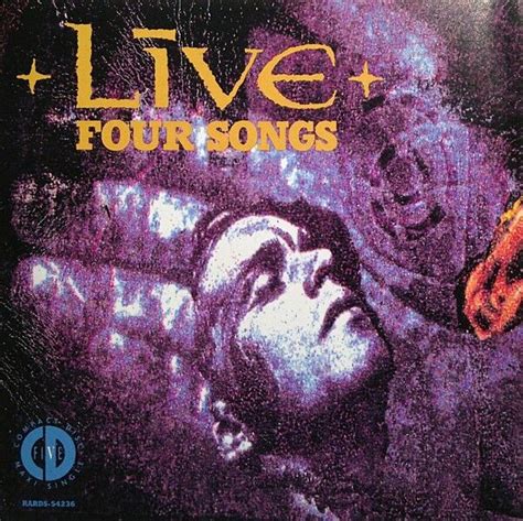 Live Four Songs Cd Radioactive Records 1991 From Mental Jewelry And