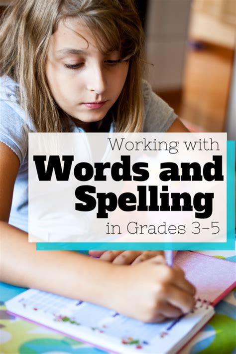 Word Work And Spelling In Grades 3 5 Wise Guys