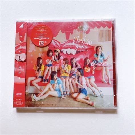 nogizaka46 cd single nigemizu regular type shopee thailand