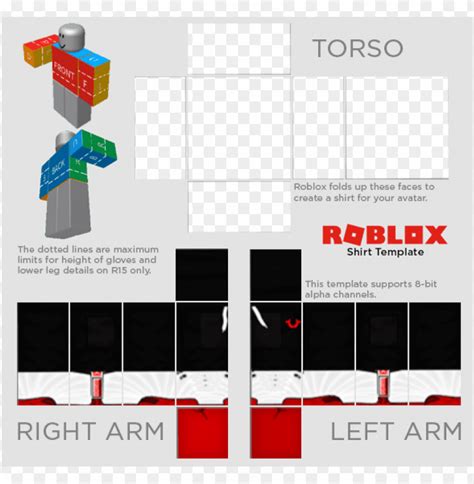 Roblox Shirt Template Transparent