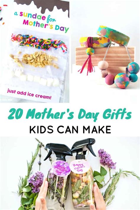 Or make some lovely accessories like key rings and necklaces. 20 Creative Mother's Day Gifts Kids Can Make