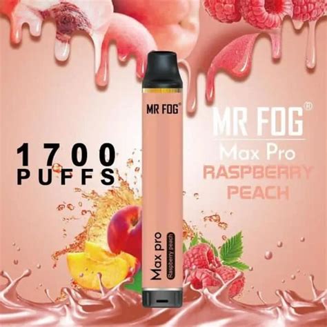 Mr Fog Max Pro Oem Supported 1700 Puffs Disposable Vape Device 50ml Nic Salt Multi Flavors