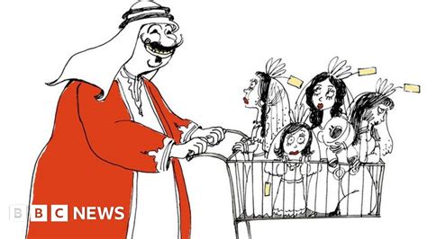 Women Female Arab Cartoonists Challenge Authority Bbc News