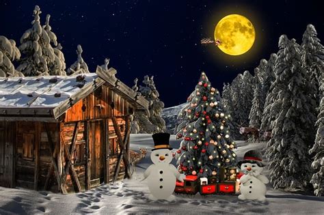 Christmas Landscape · Free Image On Pixabay